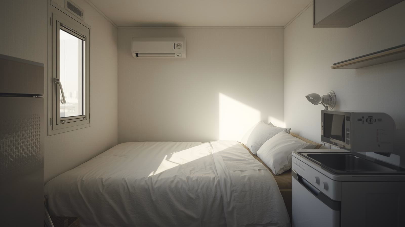 Koreyada 월세 xona